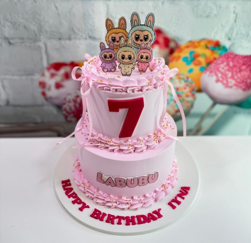 Labub Cakes 2 tier labubu cake – The Cake Lab