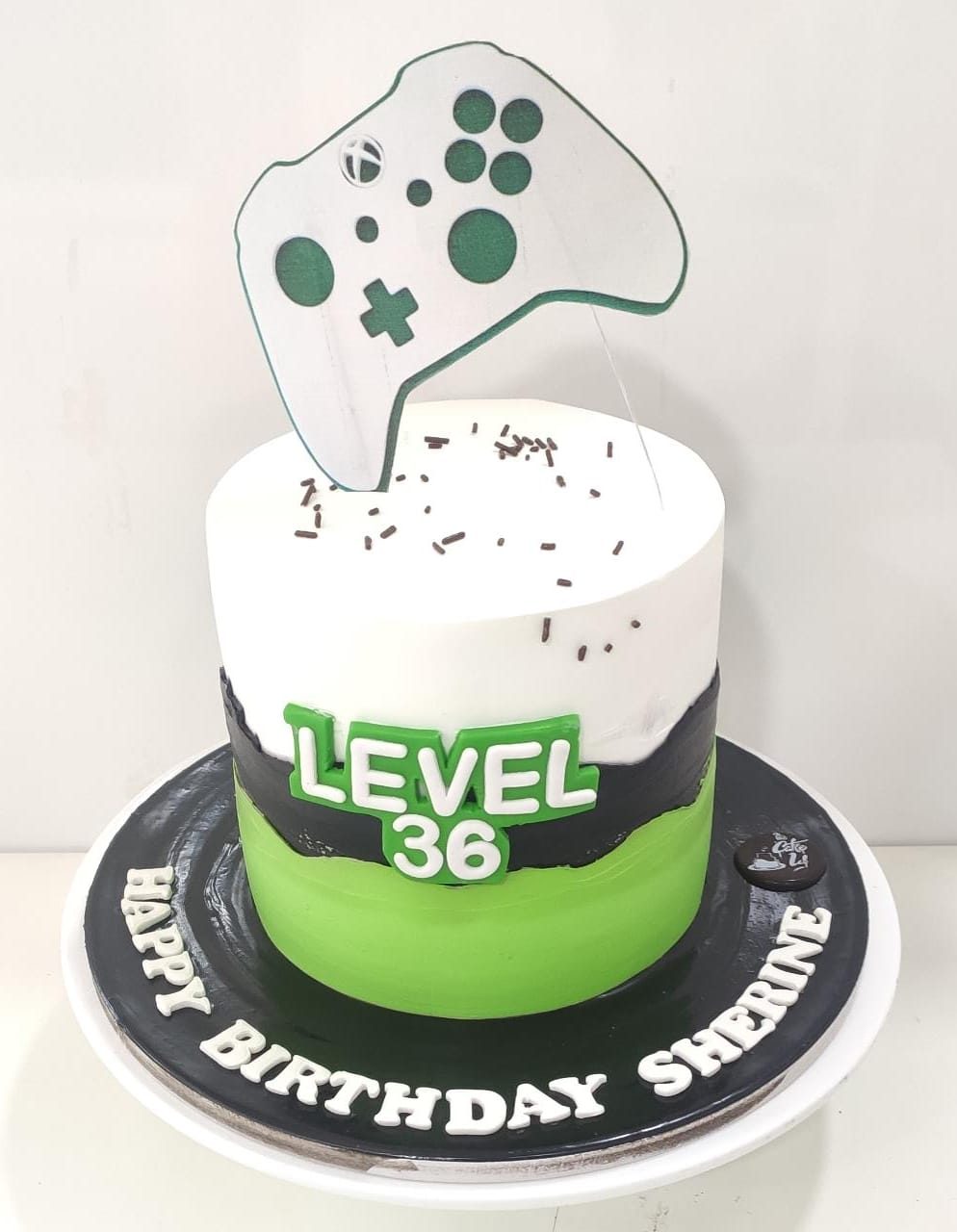 Level Up Xbox Controller Cake
