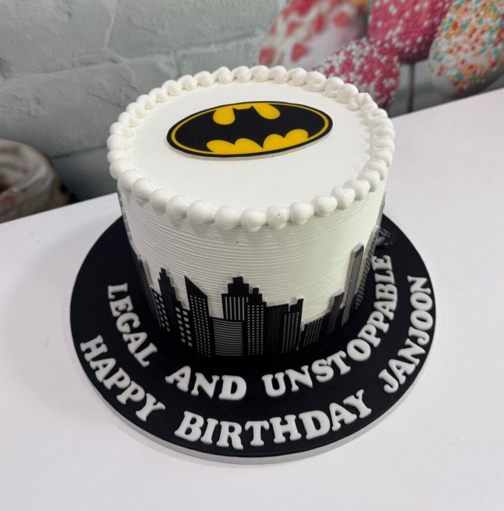 Dark Knight Gotham Cake