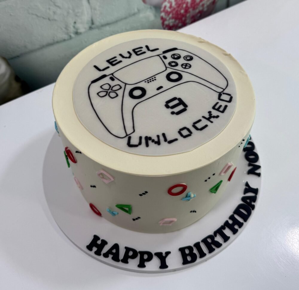 Gamer’s Level Up Cake