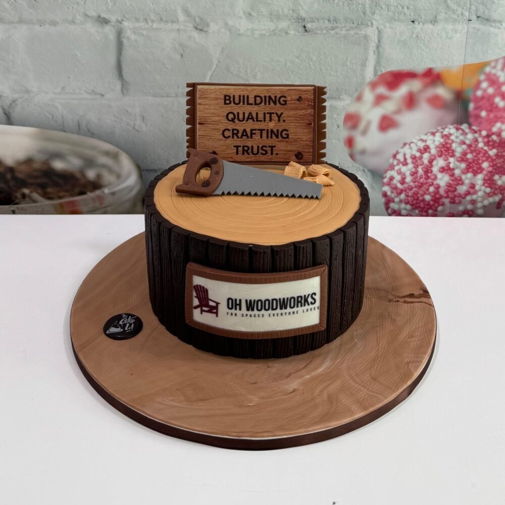 Woodworks & Carpentry cake – The Cake Lab