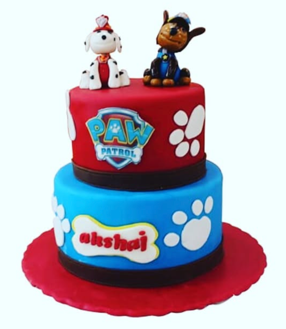 Paw Patrol Heroic Tiers Cake