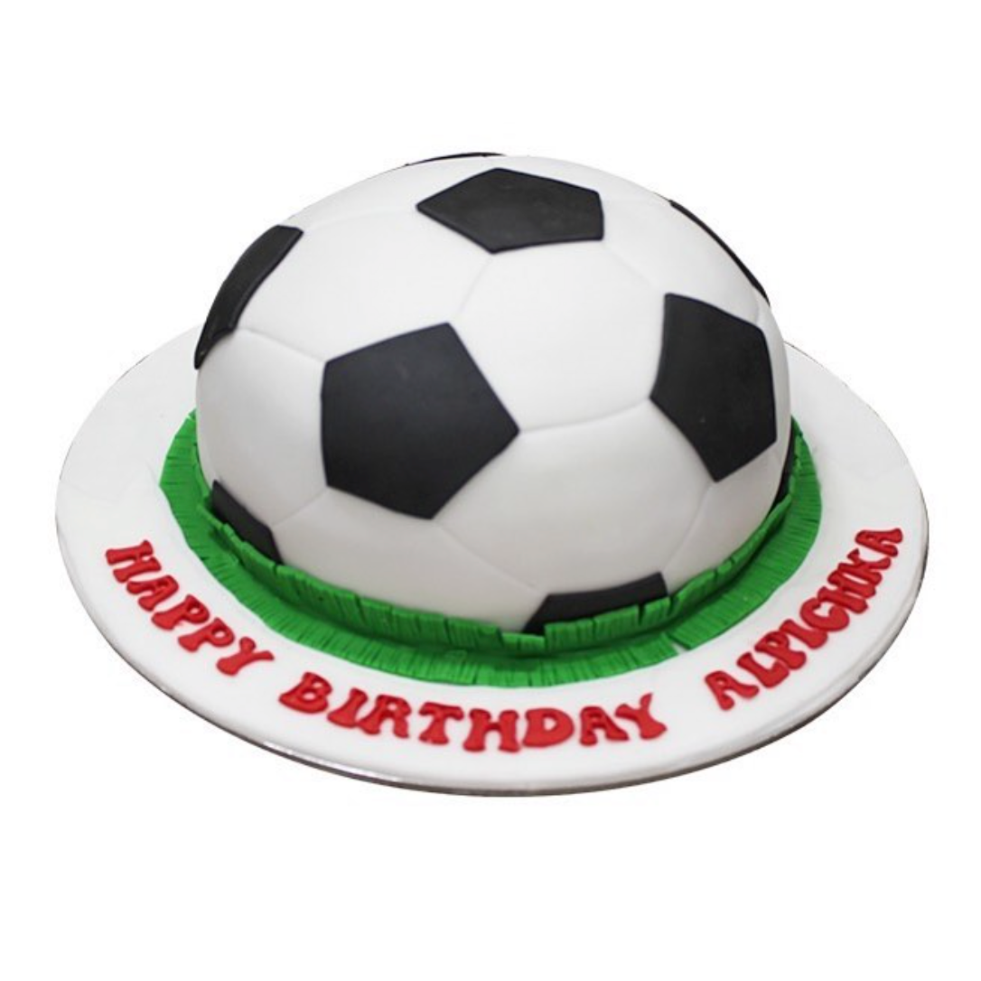 Classic Soccer Ball Cake