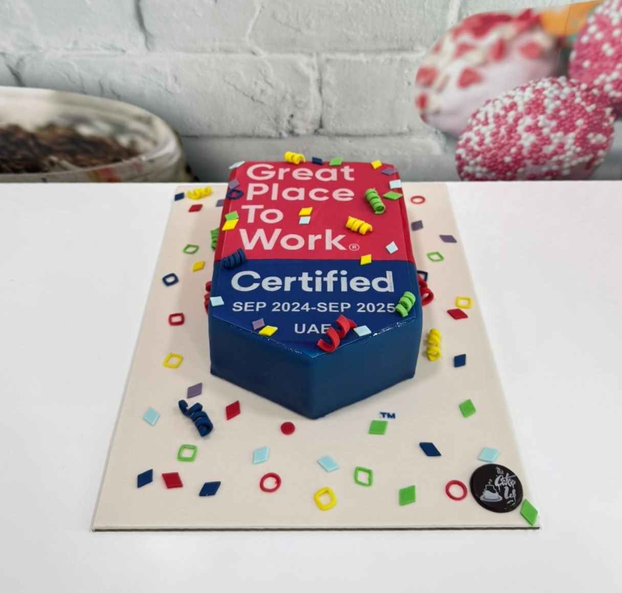 "Great Place to Work" Certified Cake