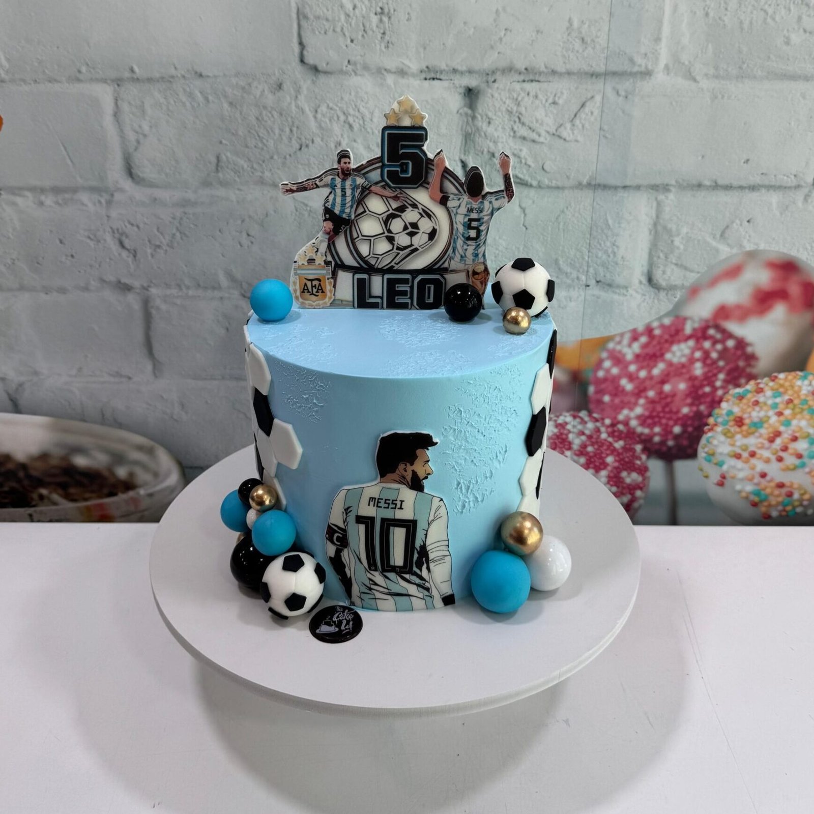 Leo Messi cake