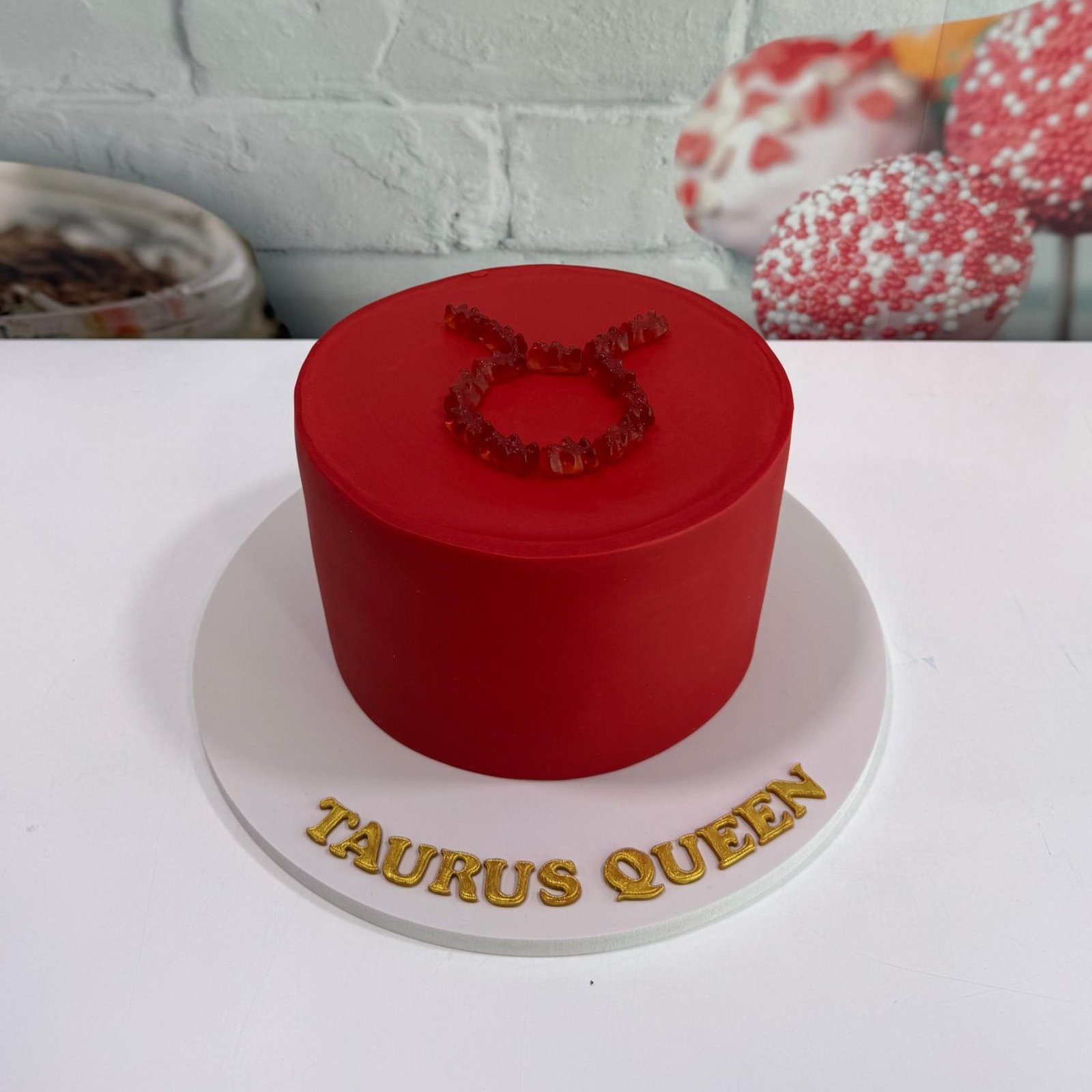 zodiac sign cake