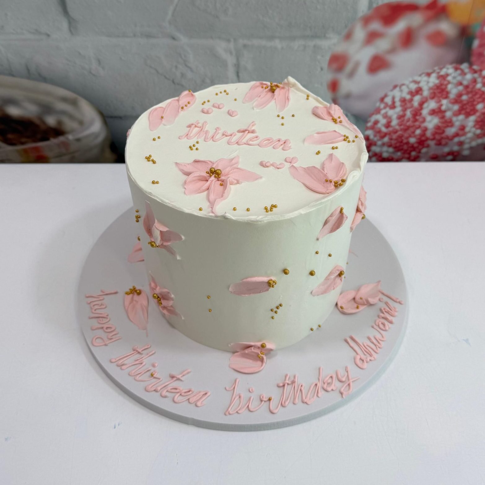 Floral Petal cake