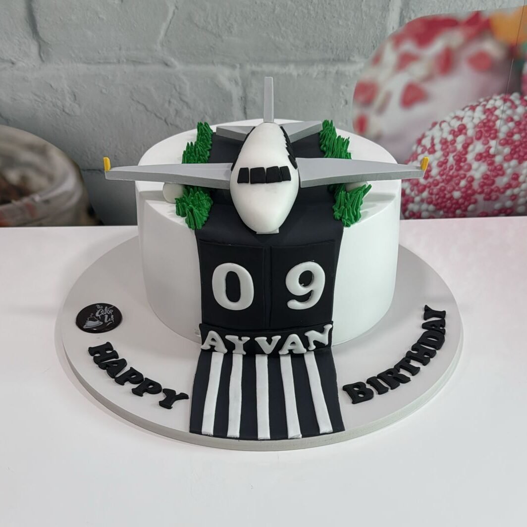 Aviation Runway Cake